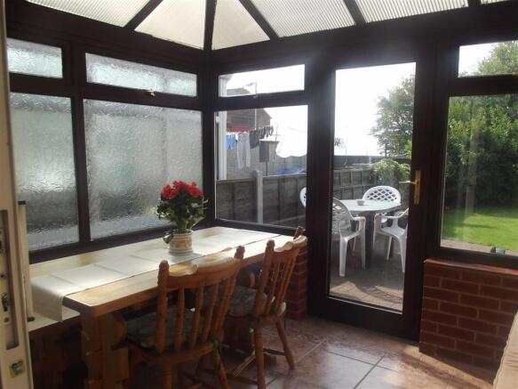 Rear conservatory