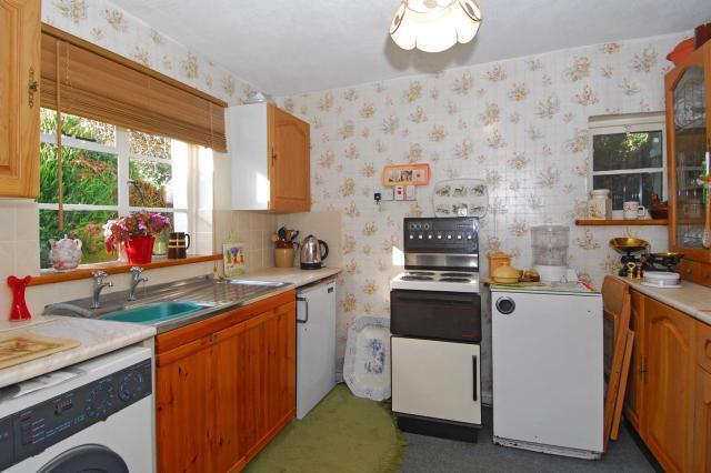Kitchen at the rear of the cottage