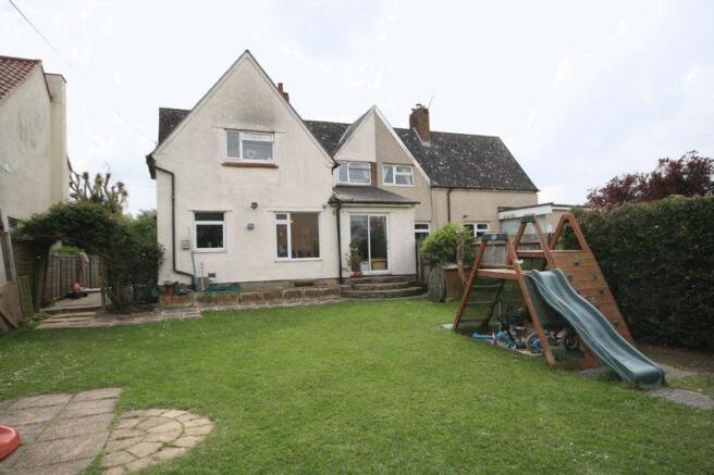 Rear of Property