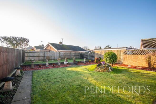Rear garden