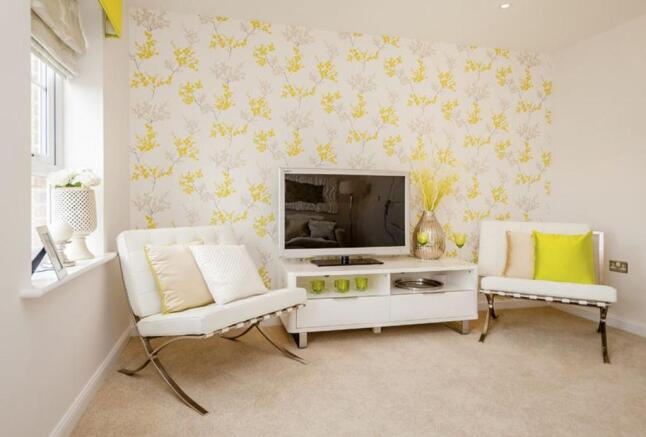 Spacious lounge