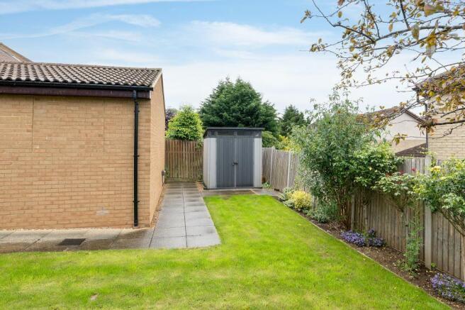 Rear garden
