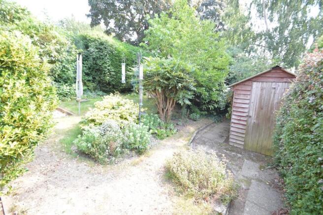Rear garden