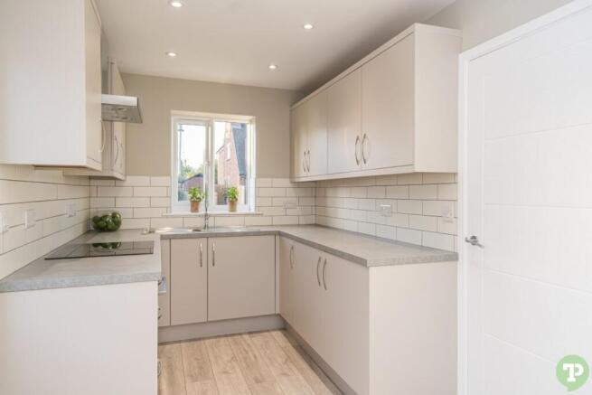 Integrated Kitchen Looking Over Front Garden