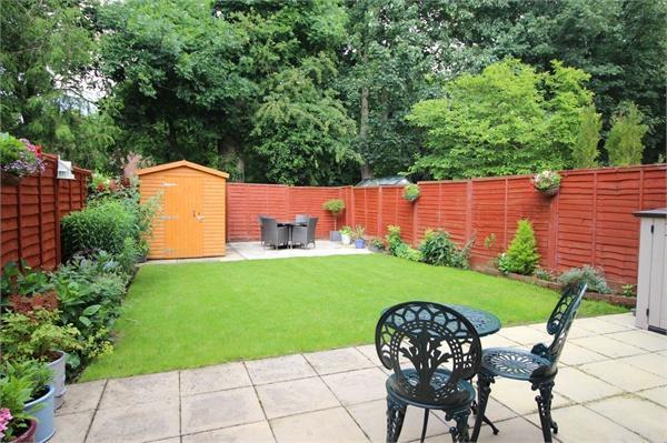 Rear garden