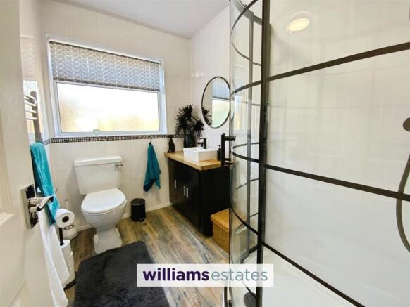 modern shower room
