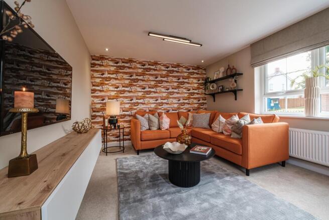 Interior view of the lounge in our 3 bed Martham home