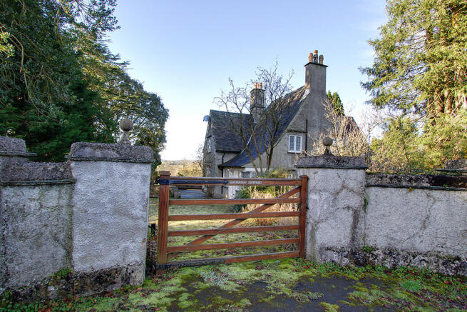 Gated entrance 
