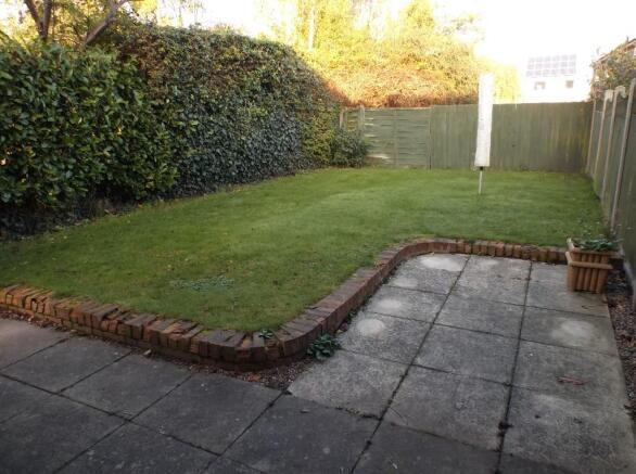 Rear garden