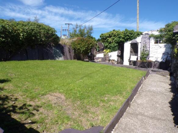 Rear garden