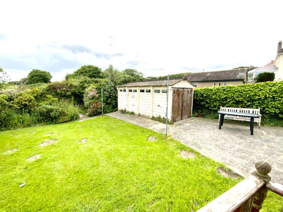Rear garden