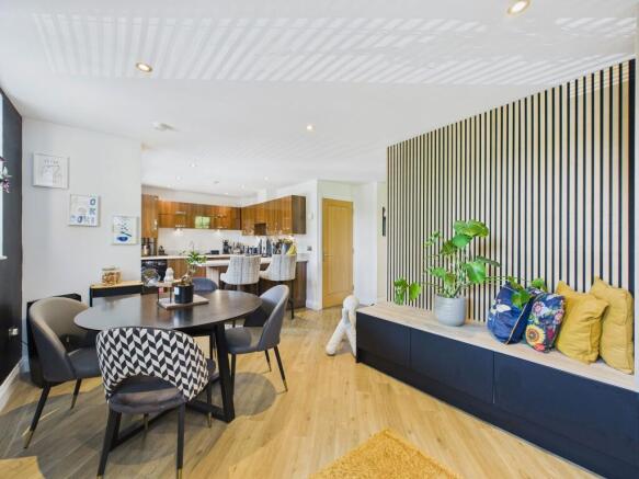 Kitchen/Dining/Living Room