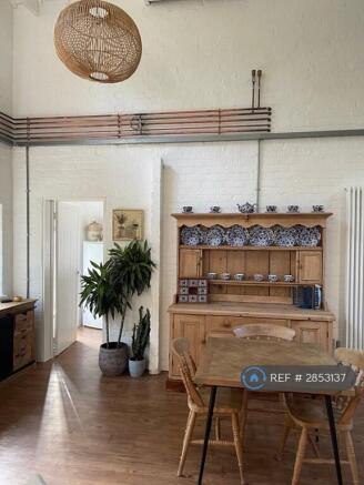 Dining Area - Crockery/Plants Not Included