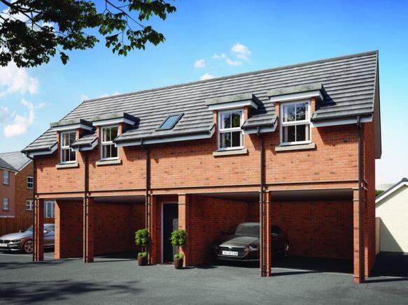 Front Elevation and Parking