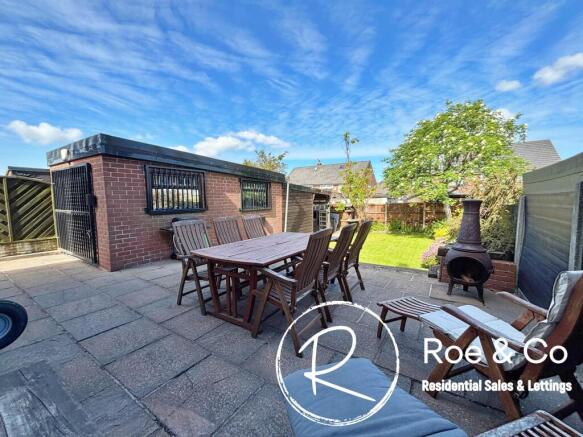 Rear garden