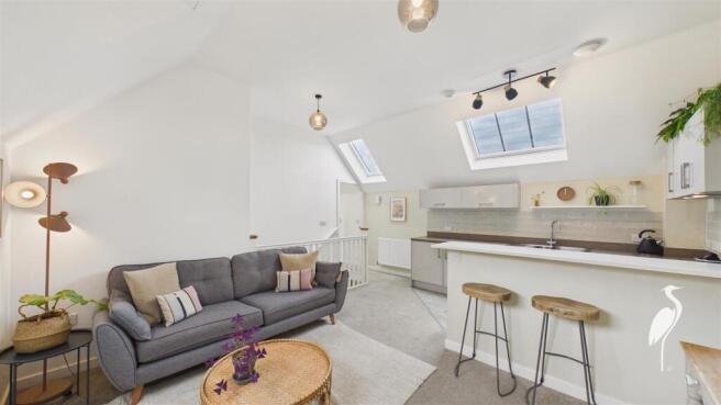 Open Plan Lounge and Kitchen