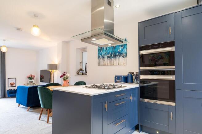 OPEN PLAN KITCHEN DINER AND LIVING ROOM