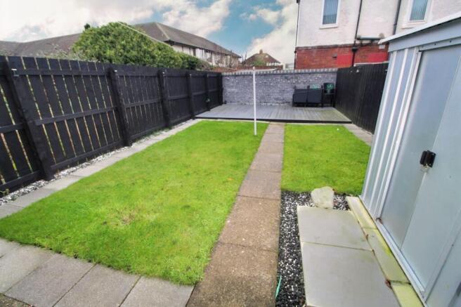 Rear garden
