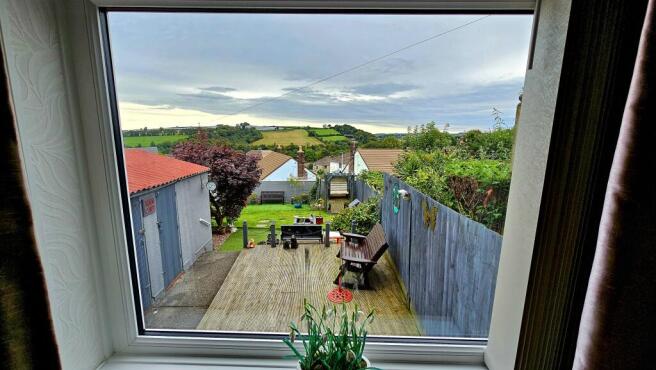 View from dining room
