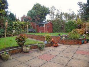 Rear garden