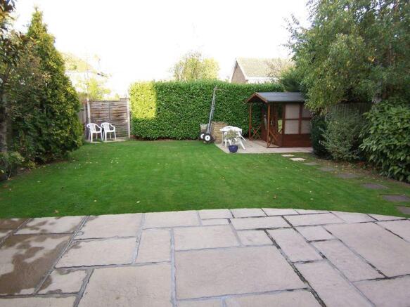 Rear garden