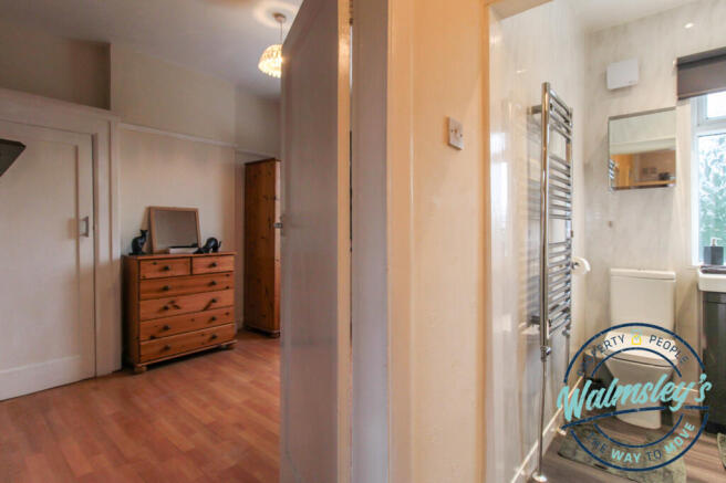 Bathroom and rear double bedroom