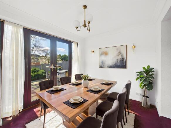 Dining Room (Virtually Furnished)