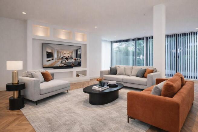 Virtually staged liv