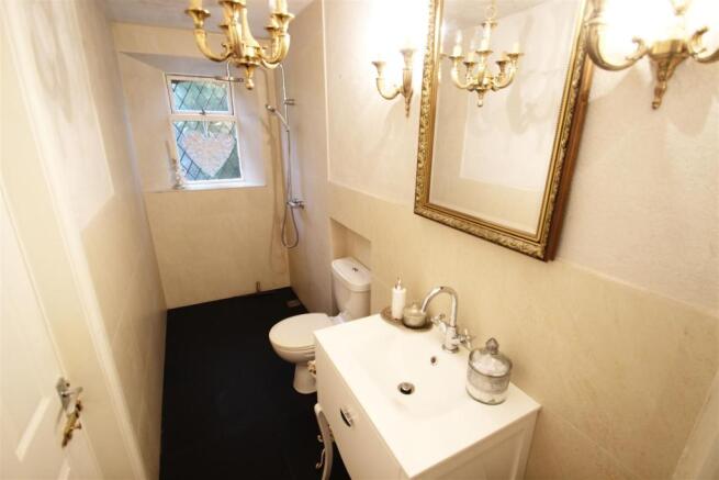 downstairs shower room