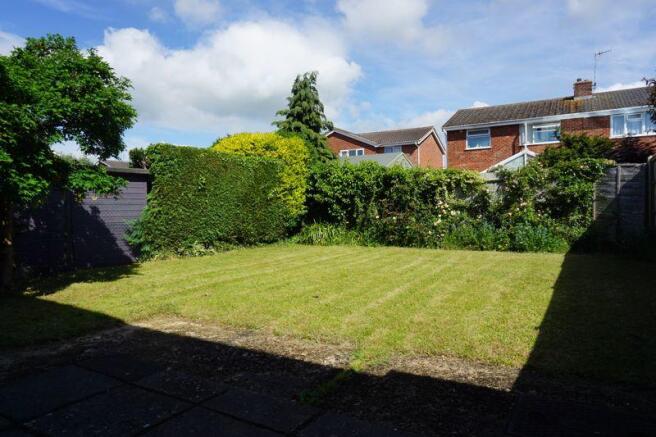Rear garden