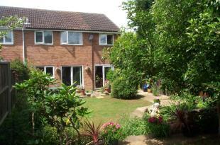 Rear of house