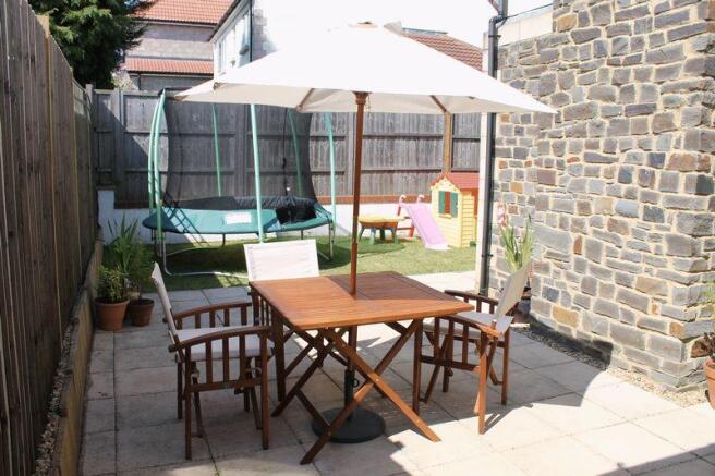 Rear Patio & Garden