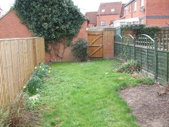 Rear garden