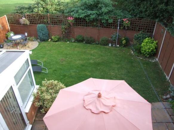 Rear garden