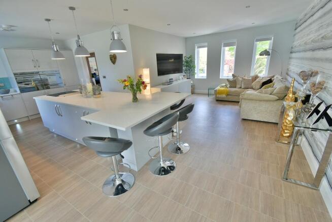 Kitchen/breakfast/family room