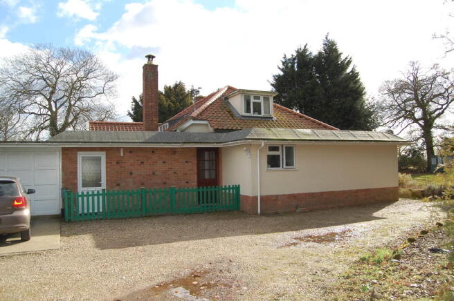 front with garage