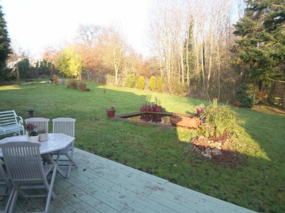 Rear garden