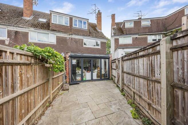 Rear garden