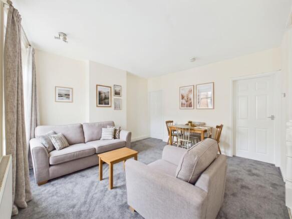 Lounge/Dining Room - First Floor Flat (Virtually Furnished)