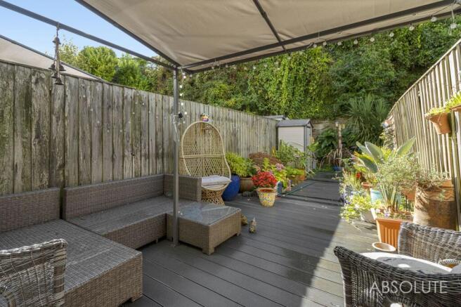 Rear garden