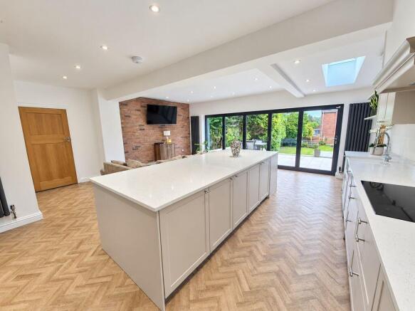 Open Kitchen Living Area