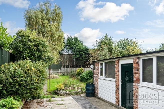 Rear garden