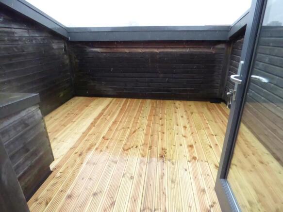 Decked Roof Terrace