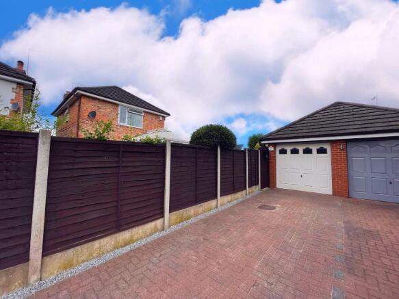 Driveway and Garage