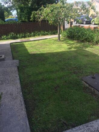 LAWNED FRONT GARDEN