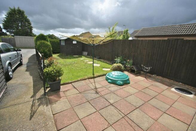 Rear garden