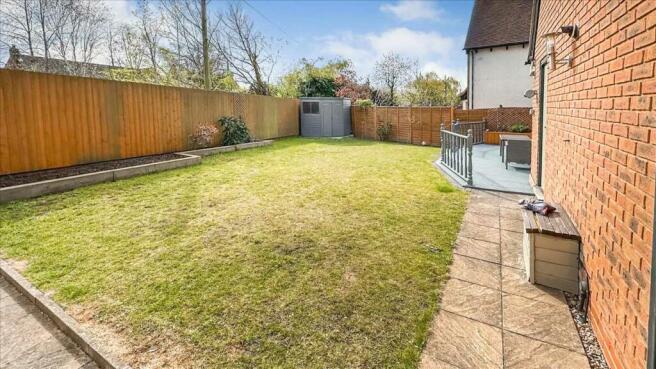 Private Rear Garden