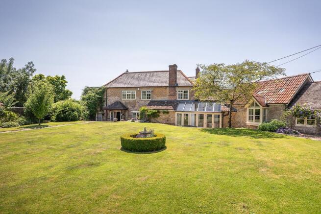 Rear Elevation and gardens