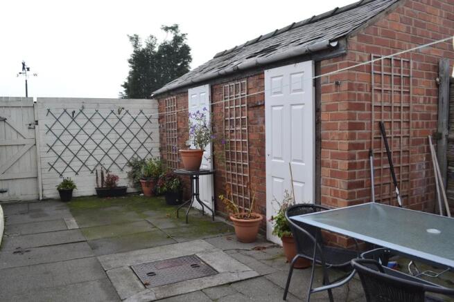 Rear Courtyard