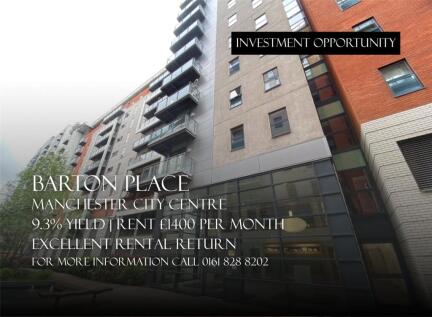 Barton Place, 3 Hornbeam Way, Manchester, M4